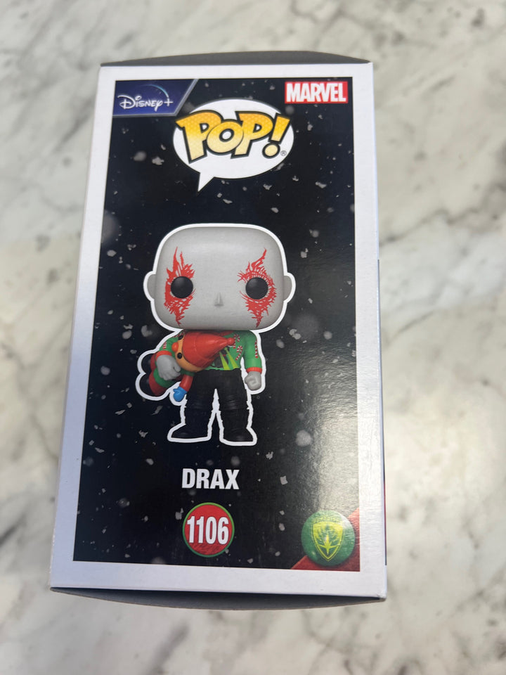 Funko Pop! Drax #1106 Guardians of the Galaxy Holiday Special P72325