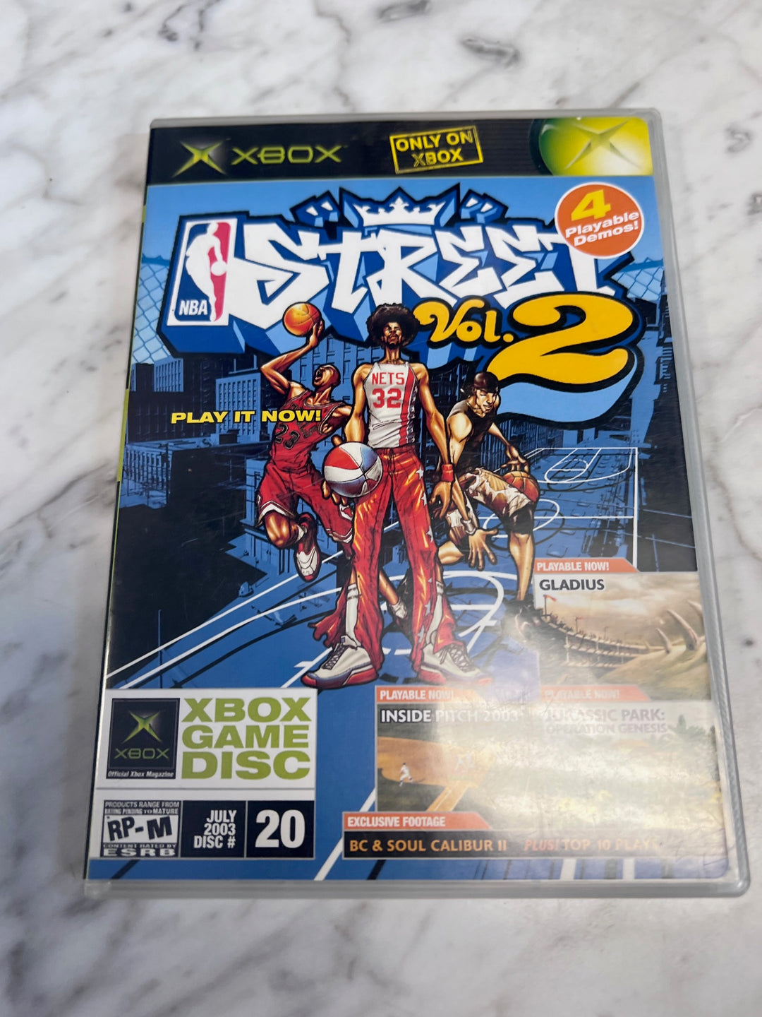 Official Xbox Magazine Demo Disc #20 July 2003 (NBA Street Vol 2) DE102425
