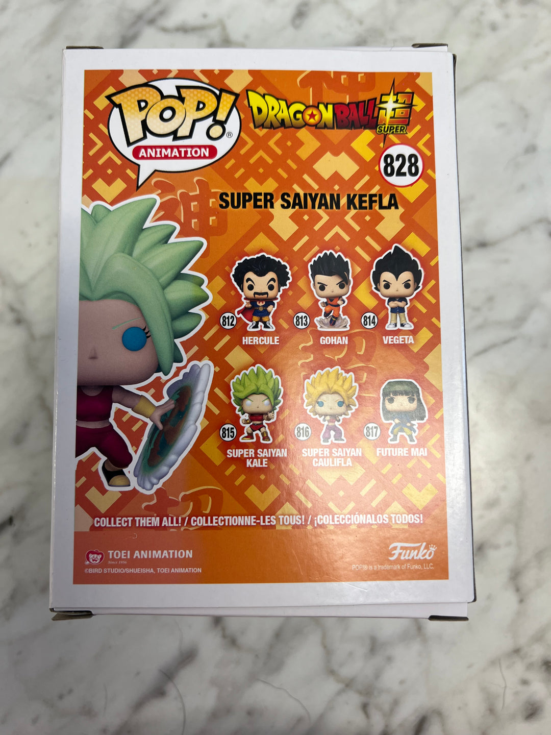 Funko Pop! Super Saiyan Kefla #828 Dragon Ball Super Gamestop Exclusive FP5525