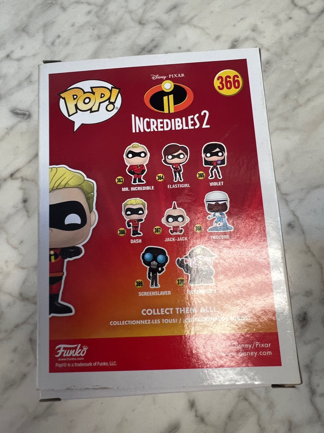 Funko Pop! Dash #366 The Incredibles 2 P72325