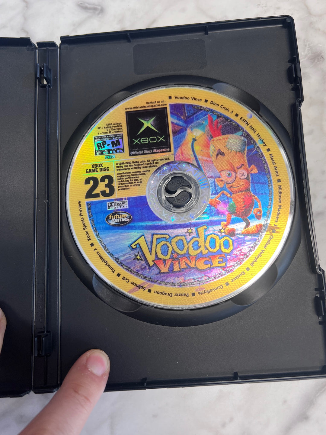 Official Xbox Magazine Demo Disc #23 October 2003 (Voodoo Vince) DE102425