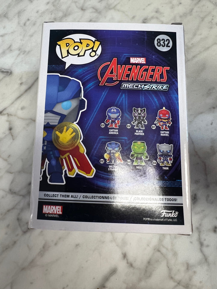 Funko Pop! Doctor Strange #832 Avengers MechStrike Damaged Box P72325
