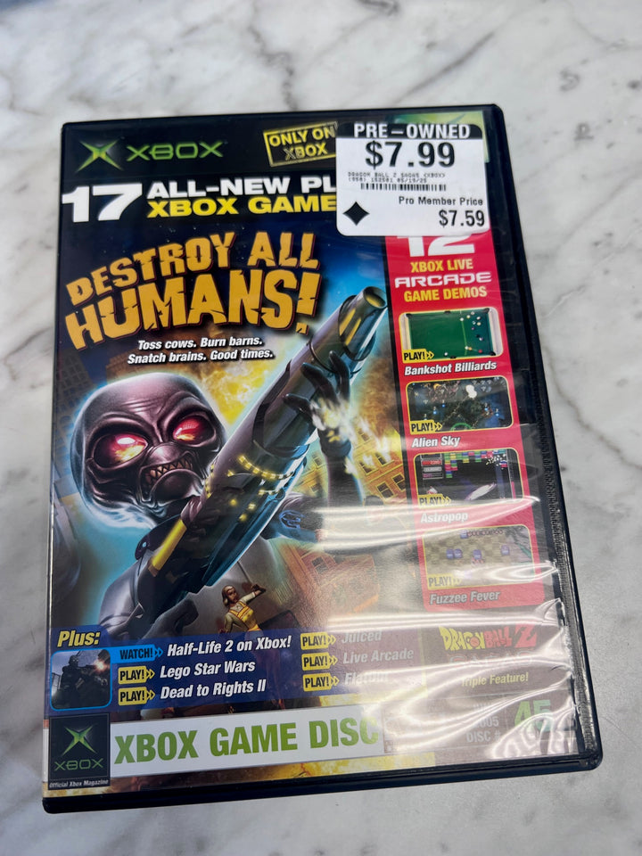 Official Xbox Magazine Demo Disc #45 June 2005 (Destroy All Humans!) DE102425