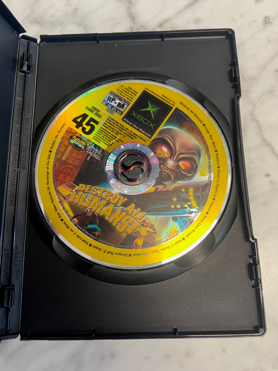 Official Xbox Magazine Demo Disc #45 June 2005 (Destroy All Humans!) DE102425