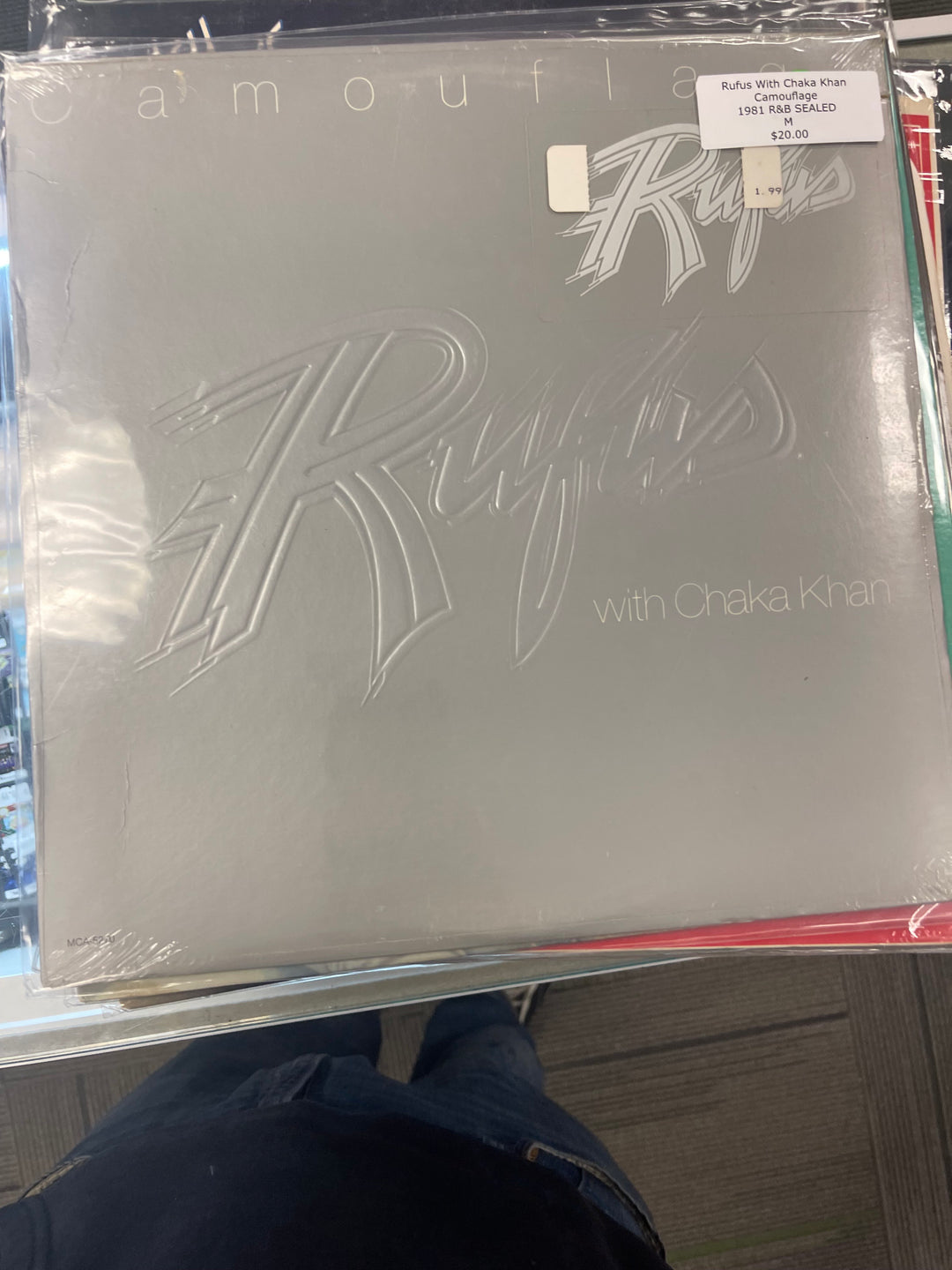 Rufus, Chaka Khan - Camouflage (Sealed, Slice in Sleeve) Vinyl Record  VR12225 NVR82825