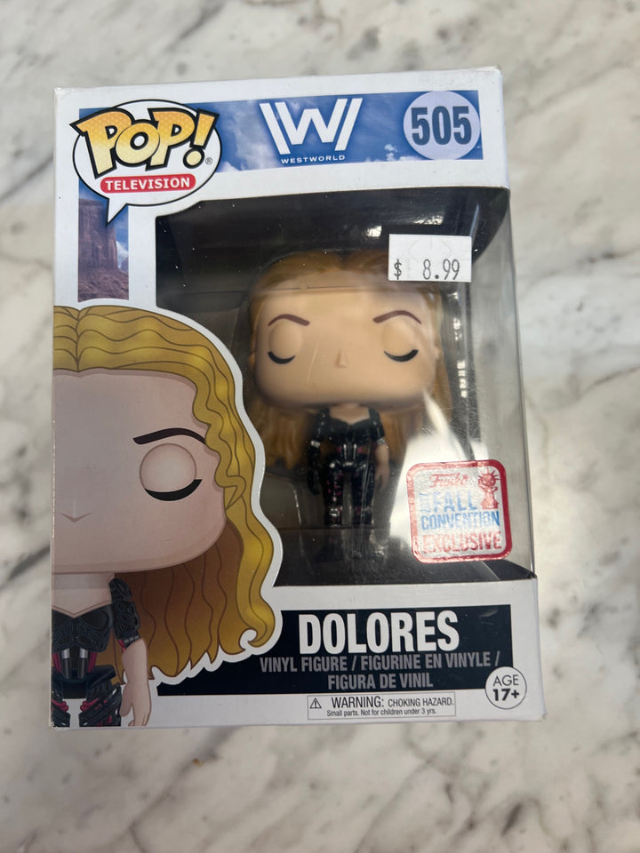 Funko Pop! Dolores #505 Westworld Damaged Box P72325
