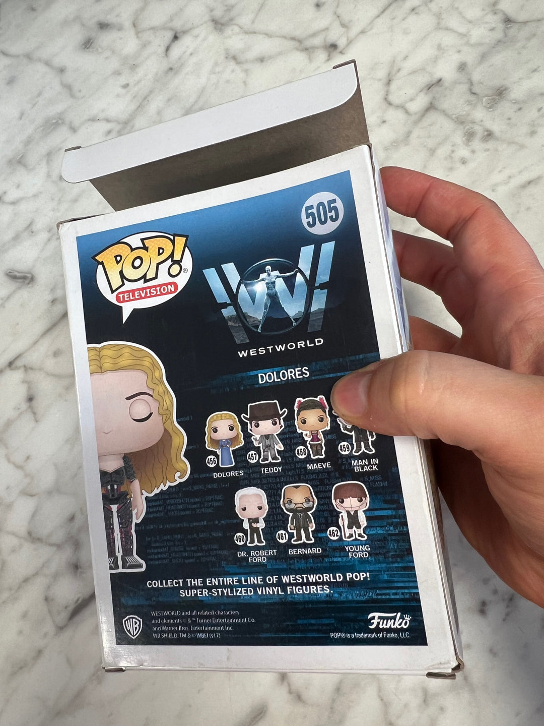 Funko Pop! Dolores #505 Westworld Damaged Box P72325