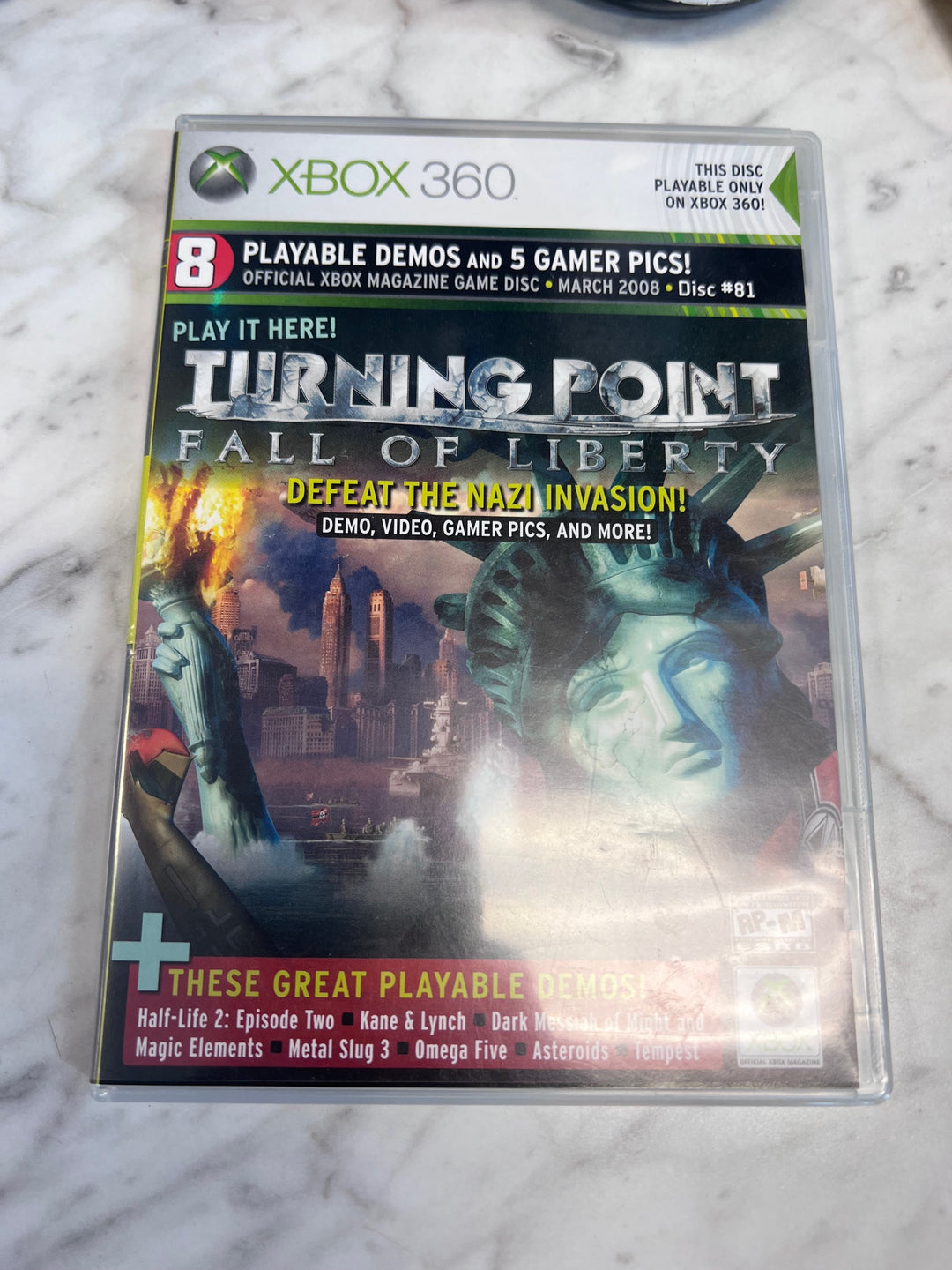 Official Xbox Magazine Demo Disc #81 March 2008 (Turning Point) DE102425