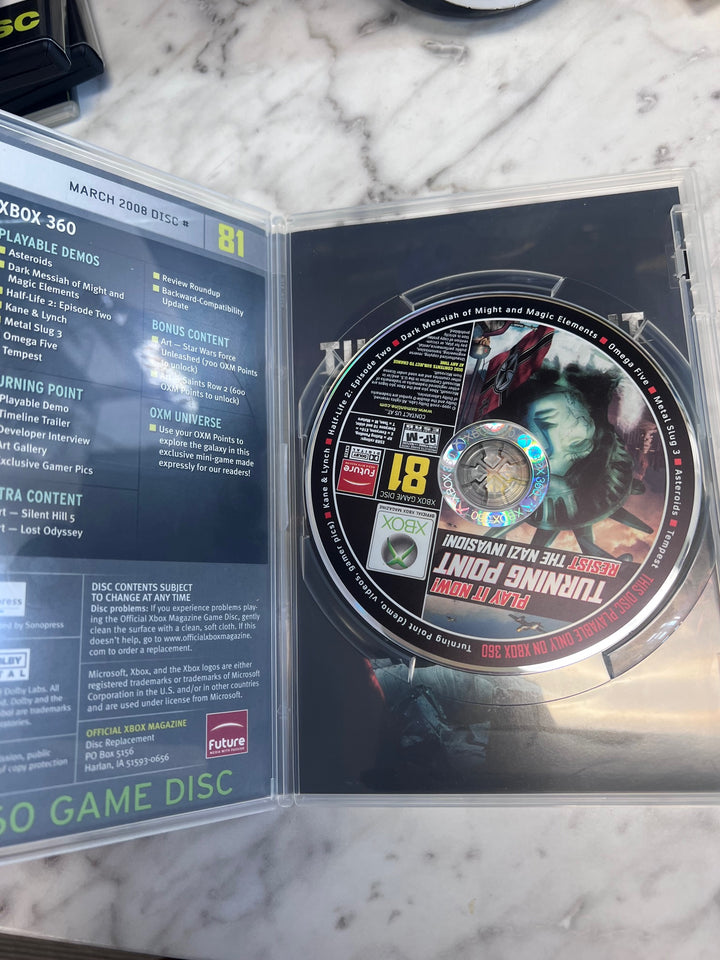 Official Xbox Magazine Demo Disc #81 March 2008 (Turning Point) DE102425