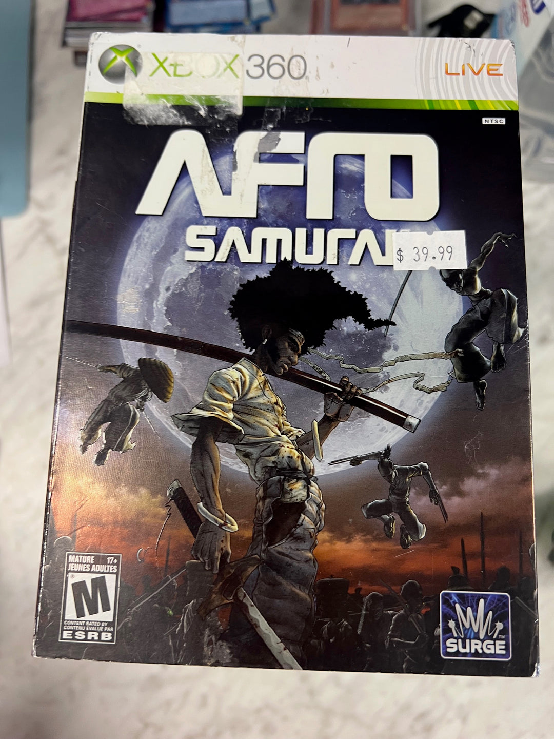 Afro Samurai - Xbox 360 X5525