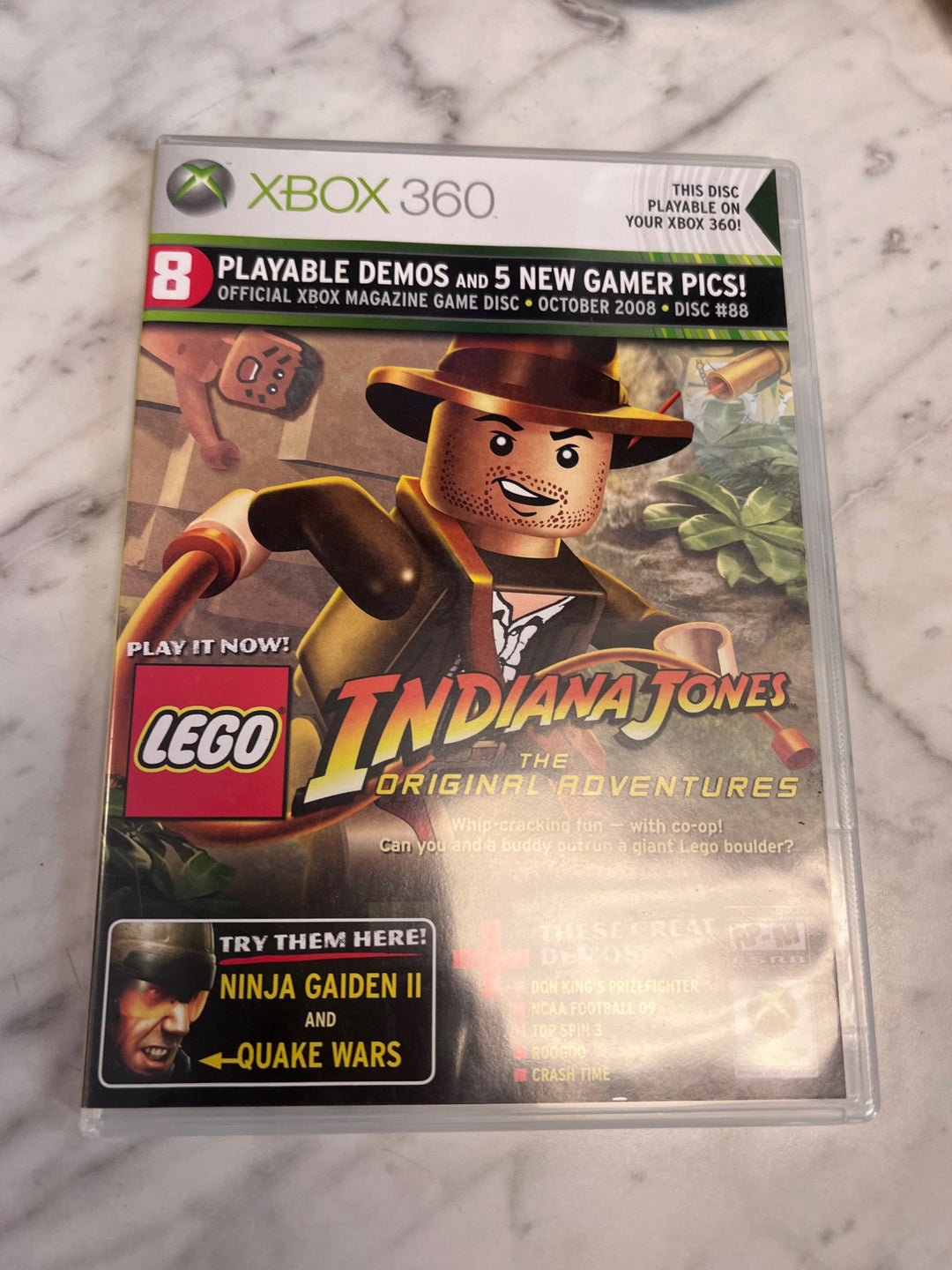 Official Xbox Magazine Demo Disc #88 October 2008 (Lego Indiana Jones) DE102425