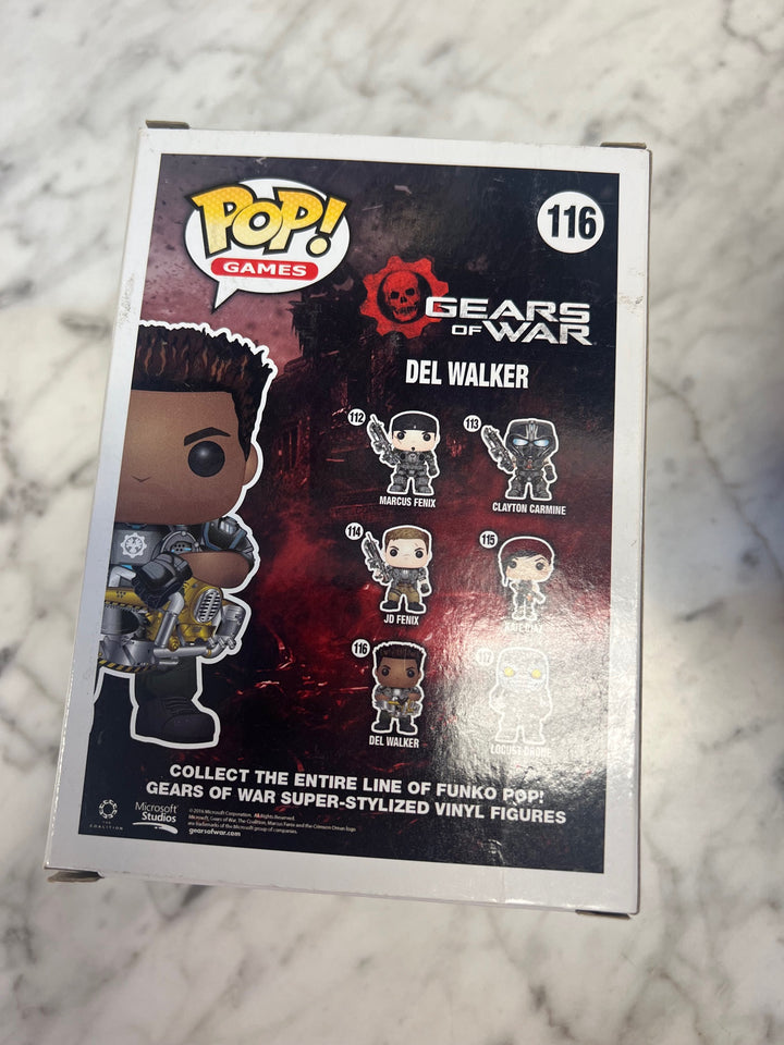 Funko Pop! Del Walker #116 Gears of War P72325