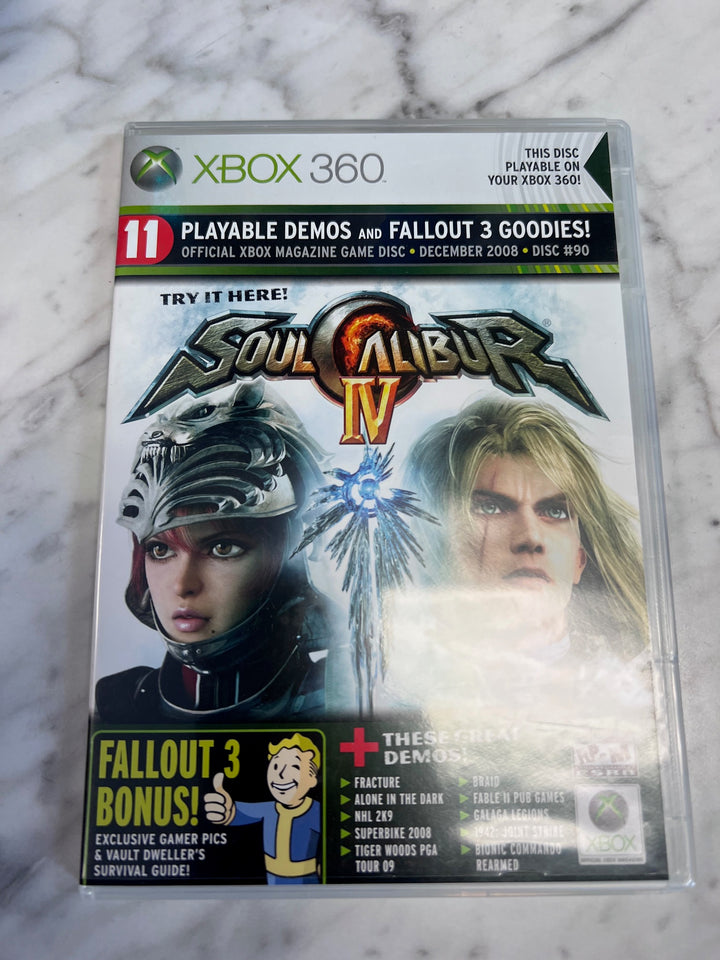 Official Xbox Magazine Demo Disc #90 (Soul Calibur IV) DE102425