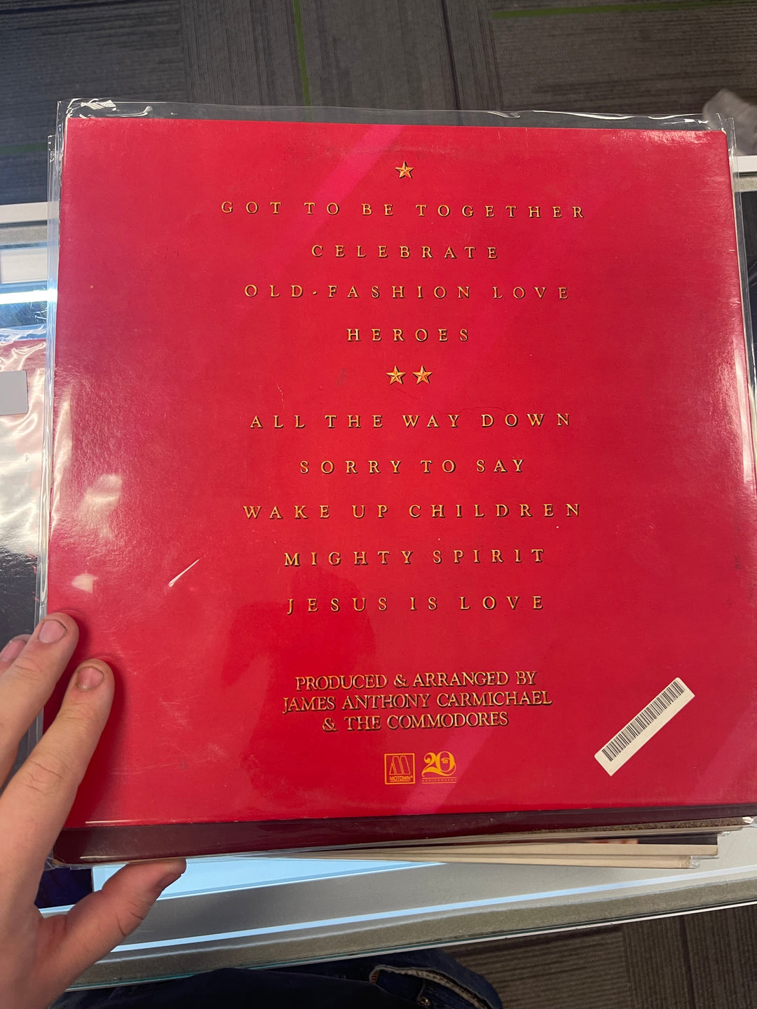 Commodores - Heroes (VG+) Condition Vinyl Record  UR91125