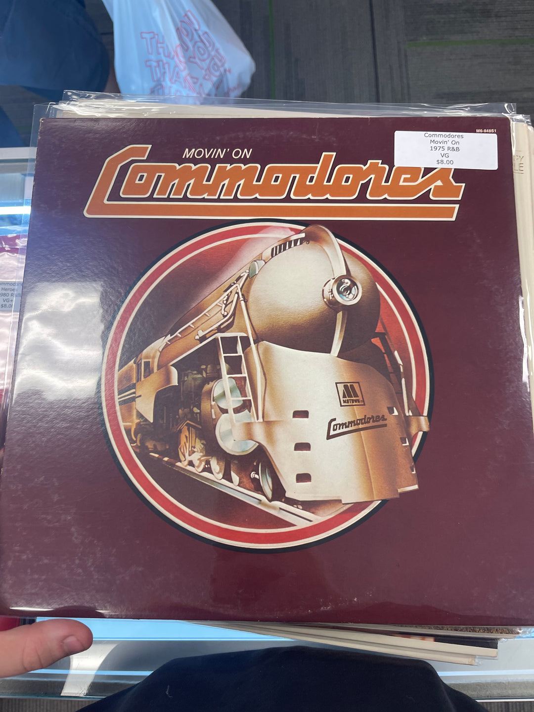 Commodores - Movin' On (VG) Condition Vinyl Record  UR91125