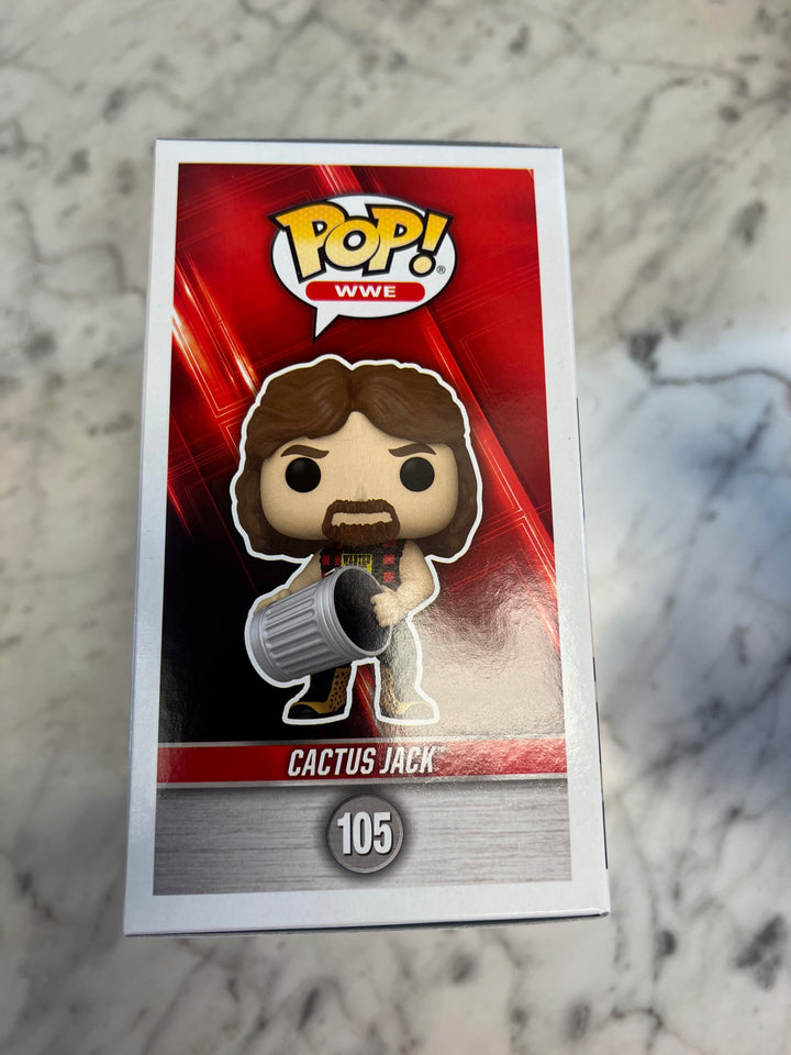 Funko Pop! Cactus Jack #105 WWE Gamestop Exclusive P72325