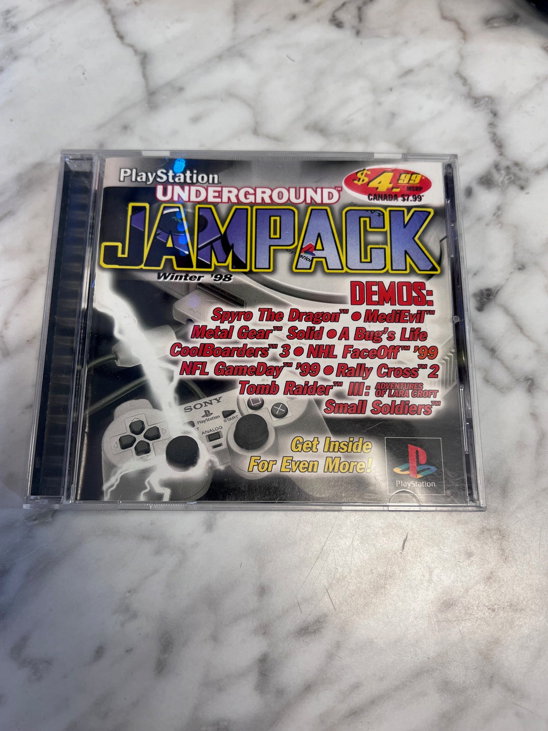Playstation Underground Jampack Winter '98 DE102425