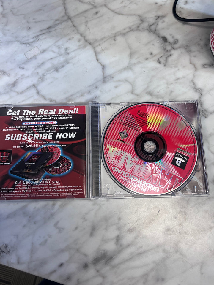 Playstation Underground Jampack Winter '98 DE102425