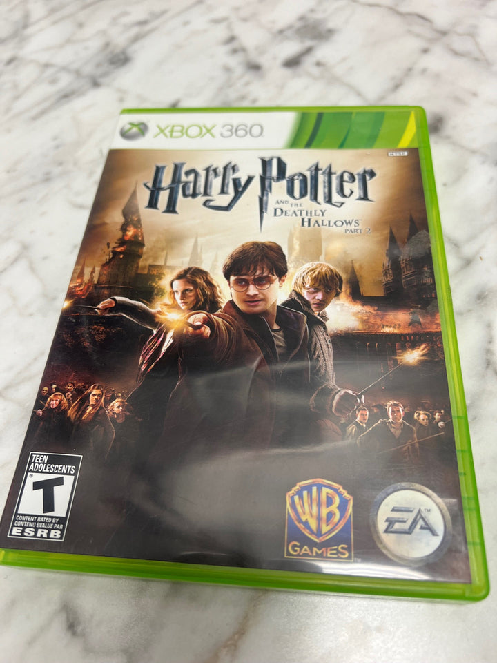 Harry Potter and the Deathly Hallows Part 2 Xbox 360 Case and insert only