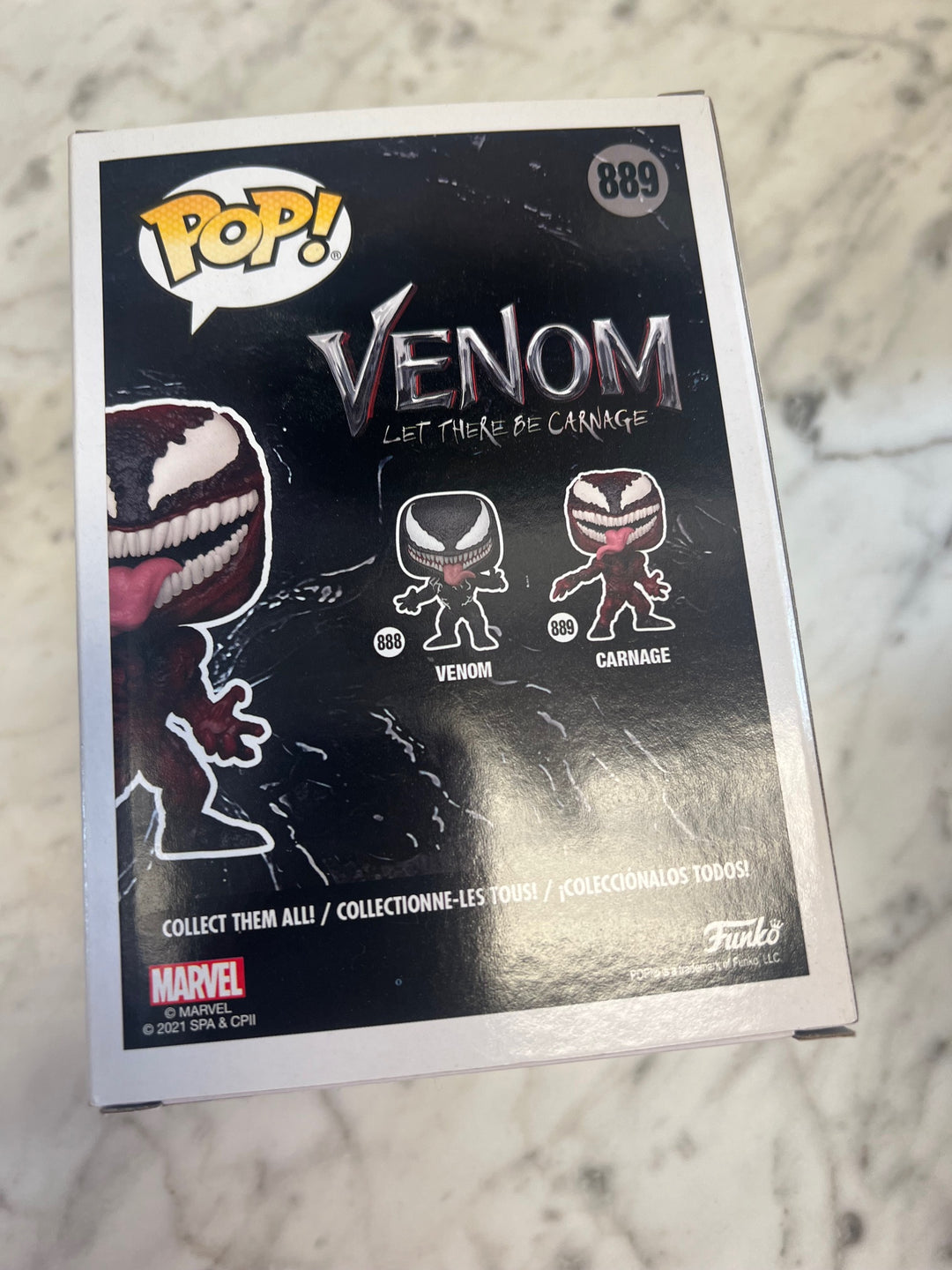 Funko Pop! Carnage #889 Venom Let There Be Carnage P72325