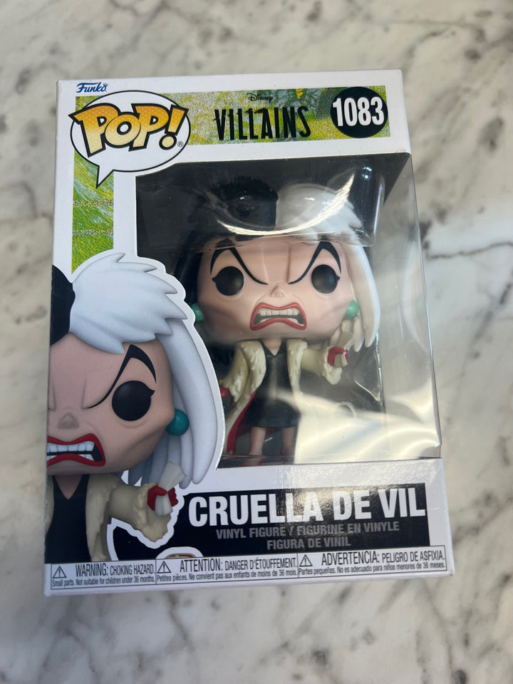Funko Pop! Cruella De Vil #1083 Disney Villains P72325