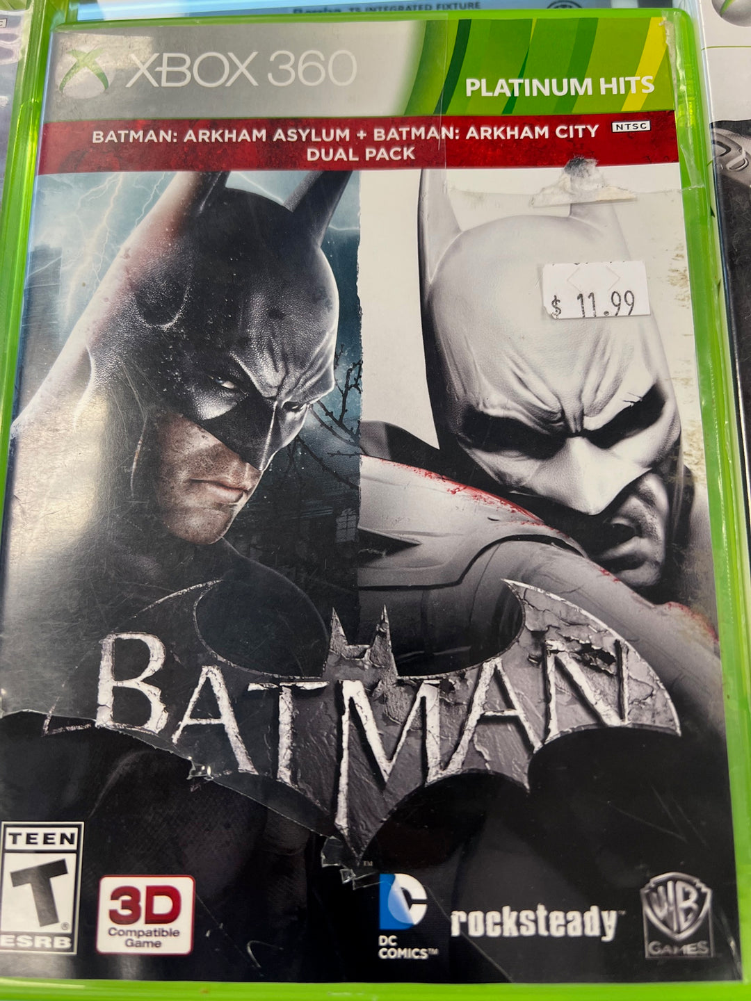 Batman Double Pack Arkham Asylum and Arkham City - Xbox 360 X5525