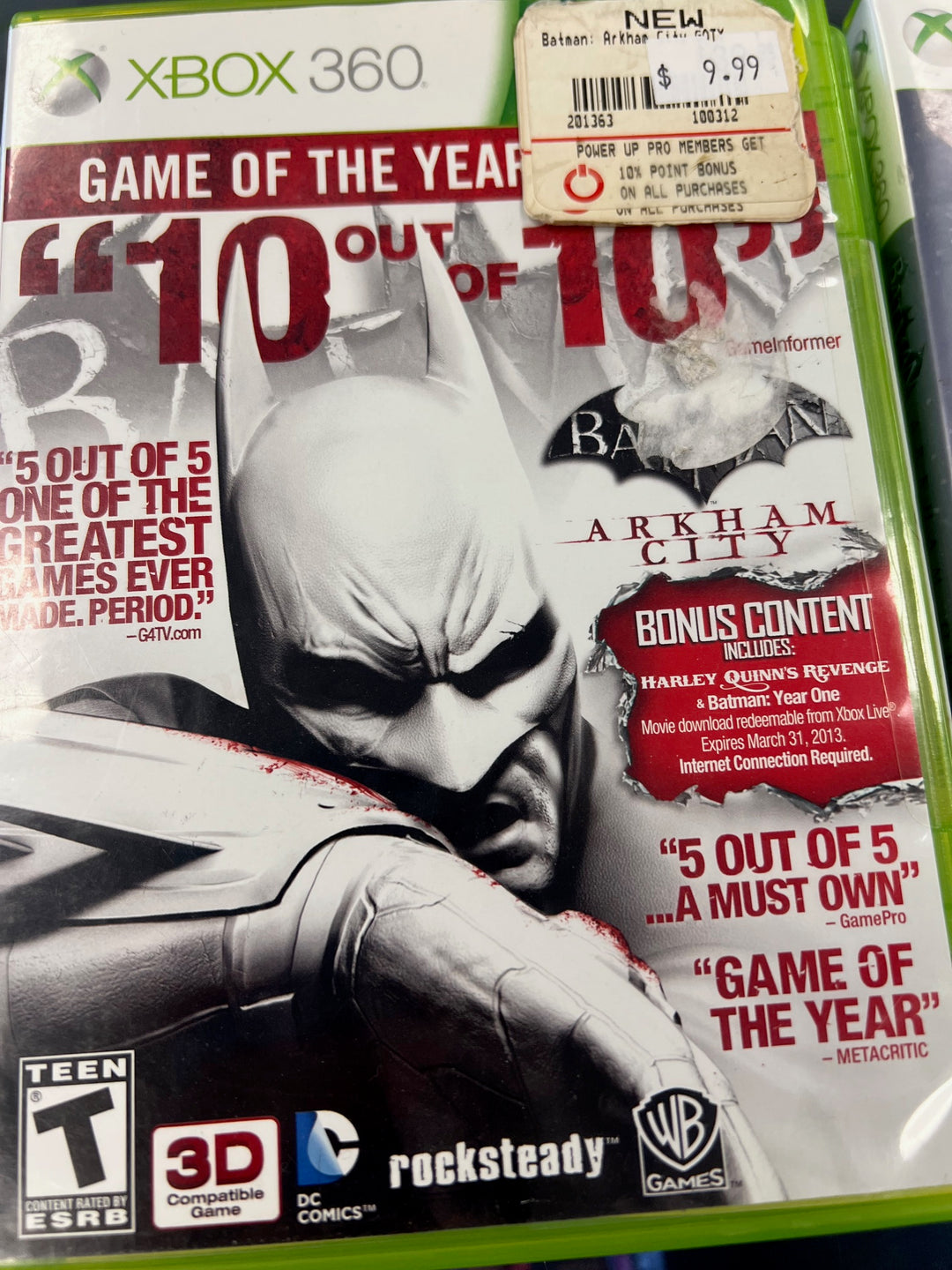Batman: Arkham City - Xbox 360 X5525