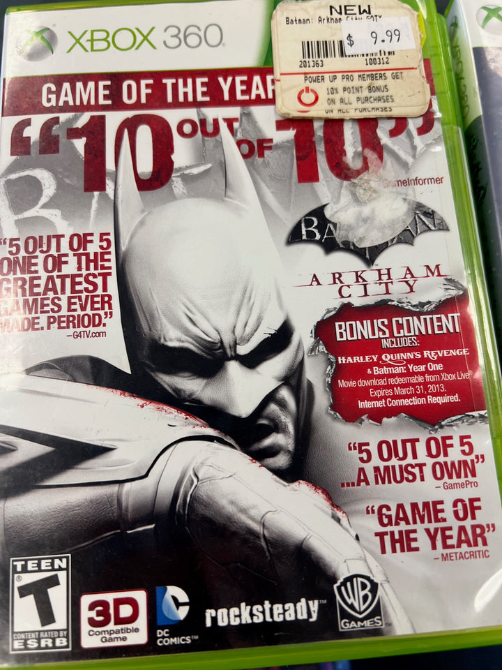 Batman: Arkham City - Xbox 360 X5525