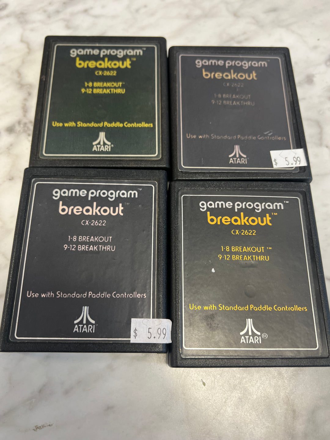 Breakout for Atari 2600 Cart Only DU72924