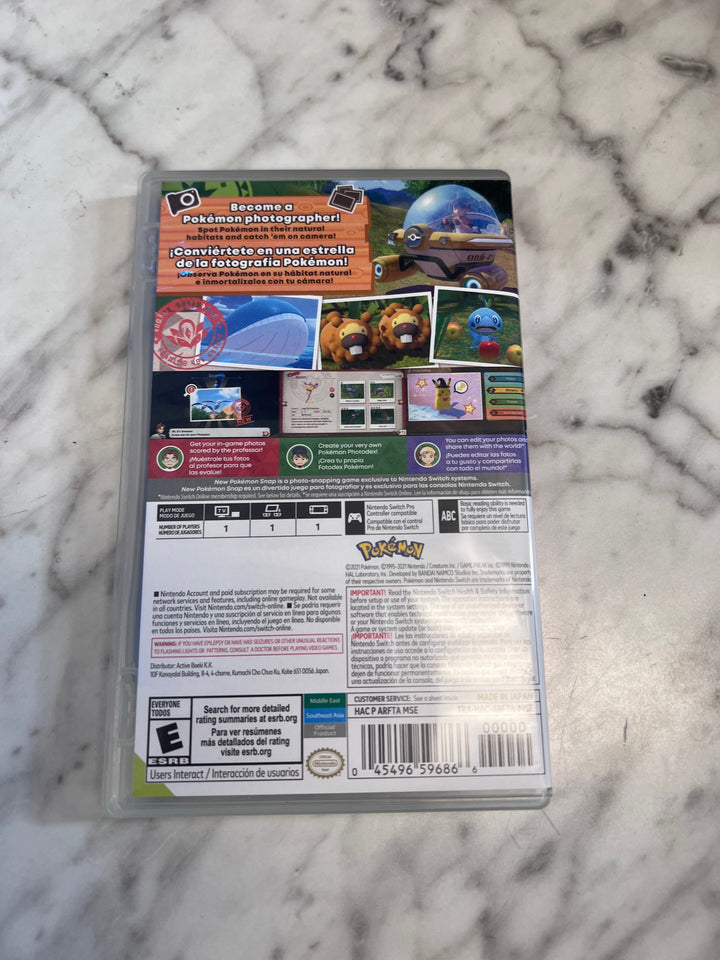 New Pokemon Snap Nintendo Switch CASE ONLY  CO102425