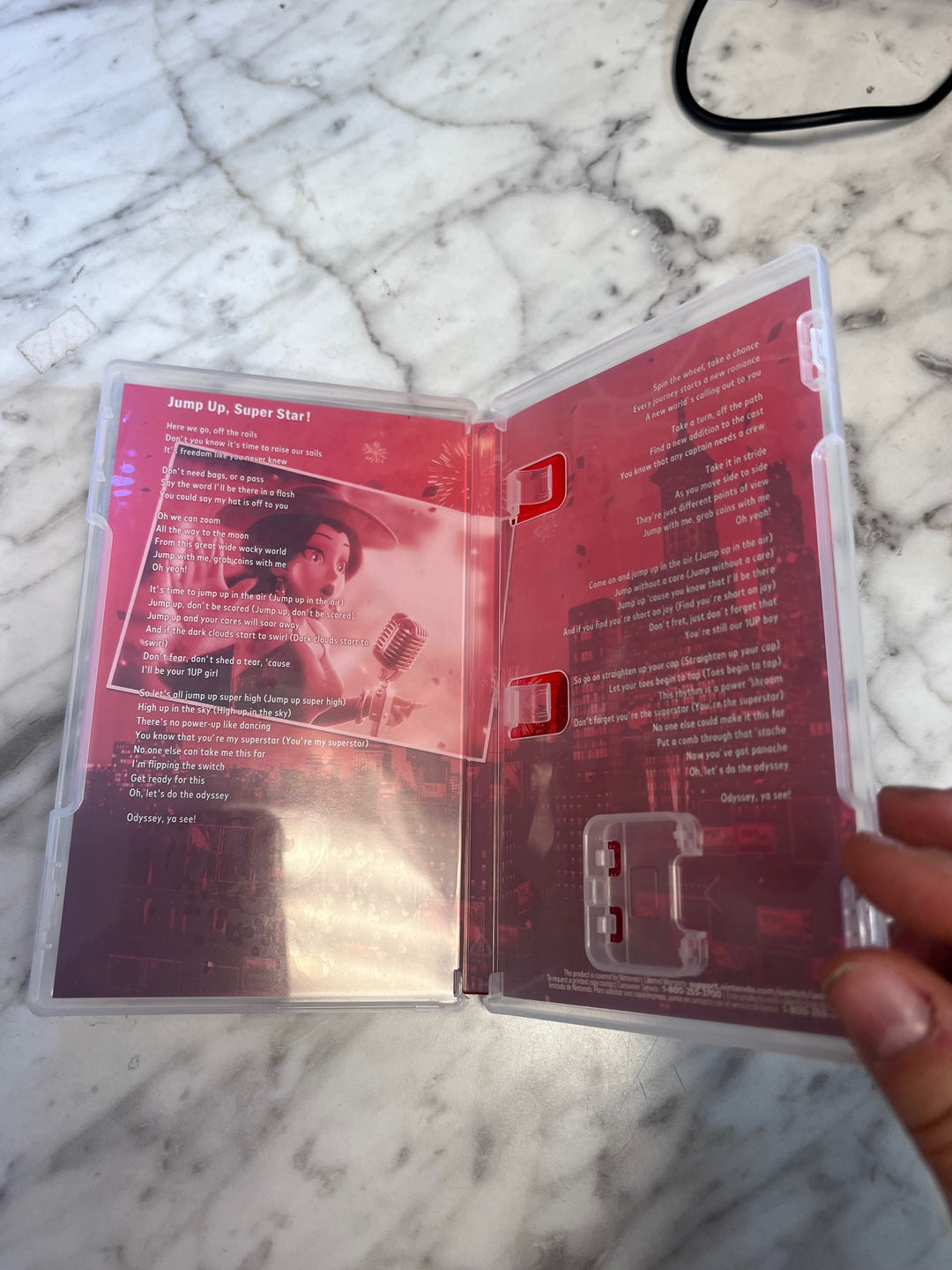 Super Mario Odyssey Nintendo Switch CASE ONLY  CO102425