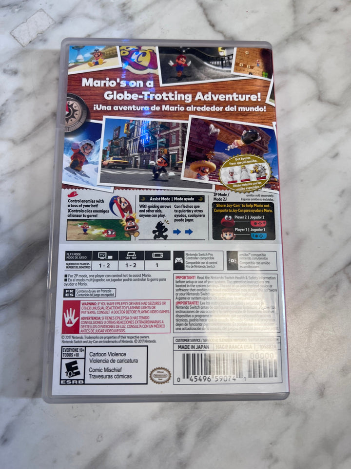 Super Mario Odyssey Nintendo Switch CASE ONLY  CO102425