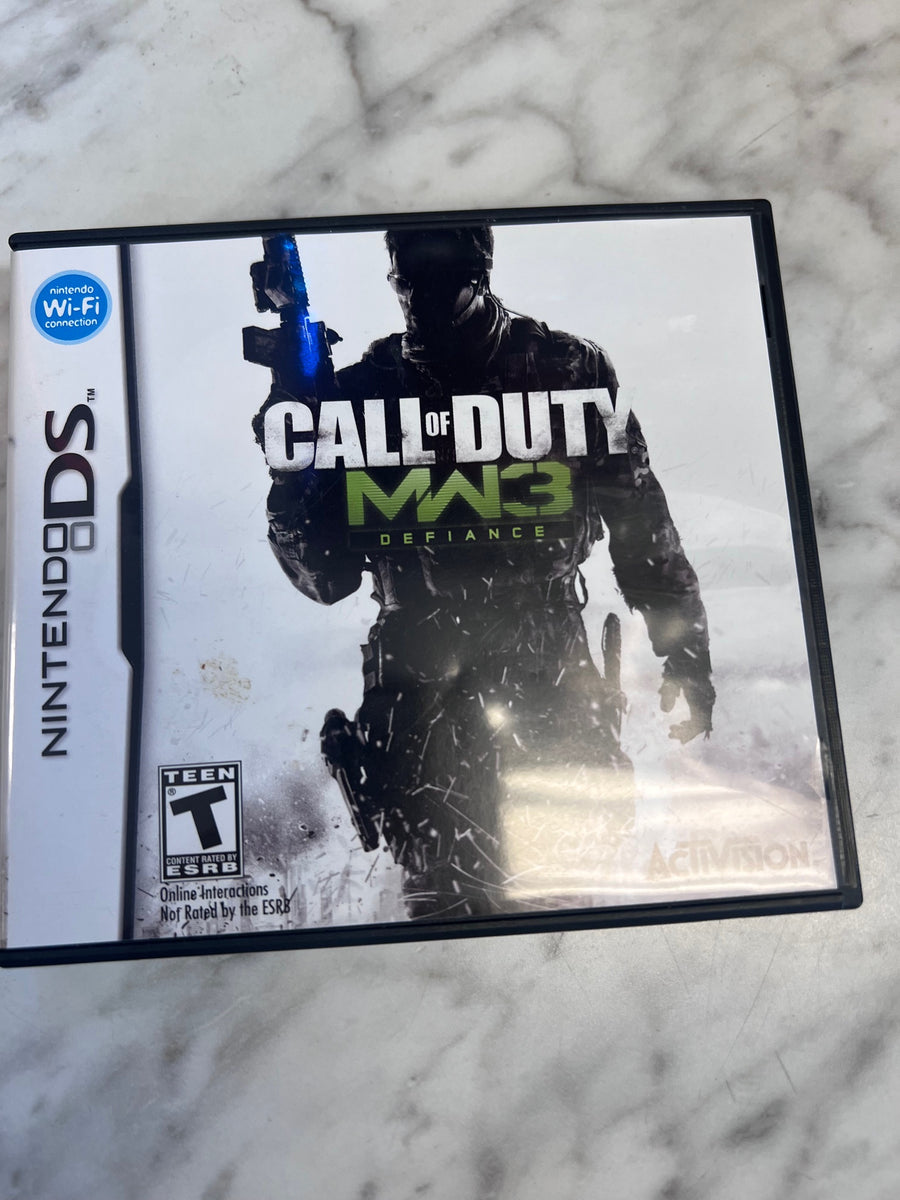 Call of Duty Modern Warfare Nintendo DS CASE Manual ONLY