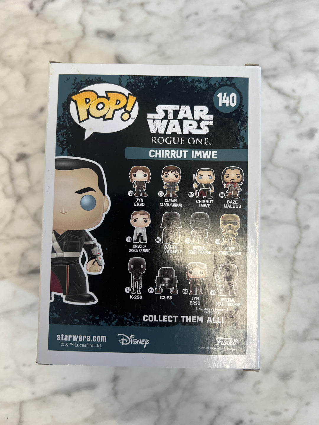 Funko Pop! Star Wars Chirrut Imwe #140  FP10124