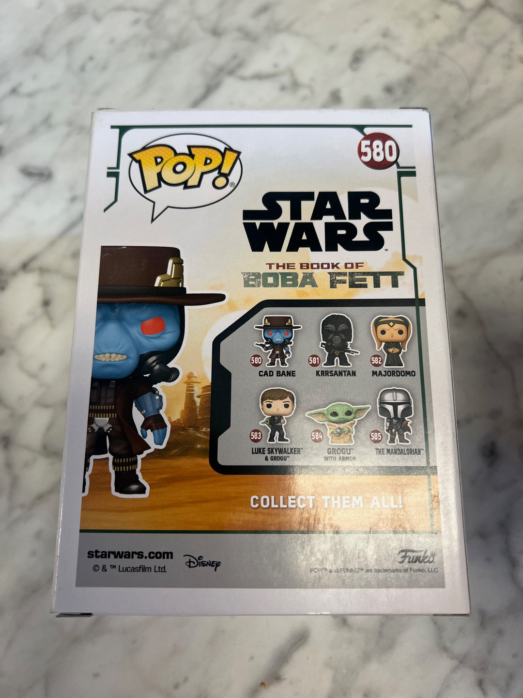 Funko Pop! Cad Bane #580 Star Wars P72325