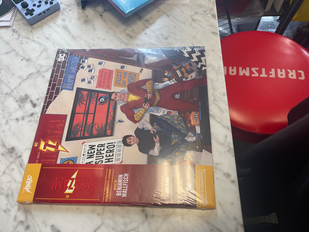 Benjamin Wallfisch - Shazam! Original Soundtrack NEW Condition Vinyl Record NR91125