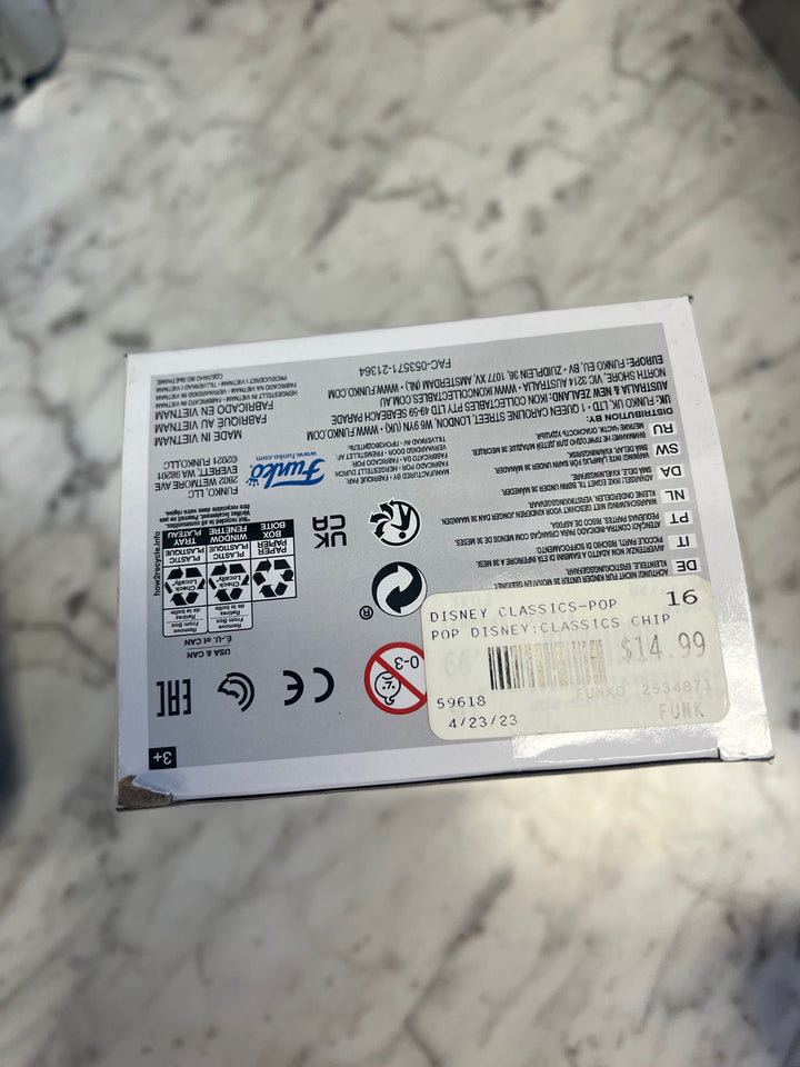Funko Pop! Chip #1193 Disney Mickey and Friends P72325