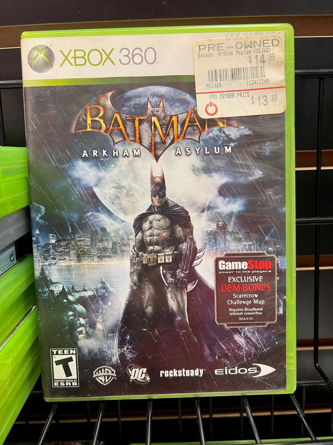 Batman Arkham Asylum - Xbox 360 X5525