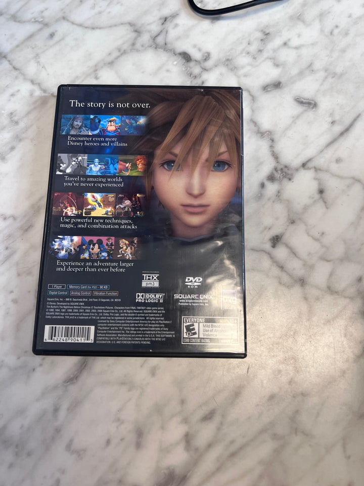 Kingdom Hearts II PS2 Playstation 2 CASE ONLY  CO102425