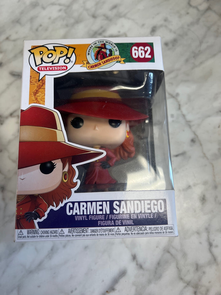Funko Pop! Television Carmen Sandiego #662 Where in the World Is P72325