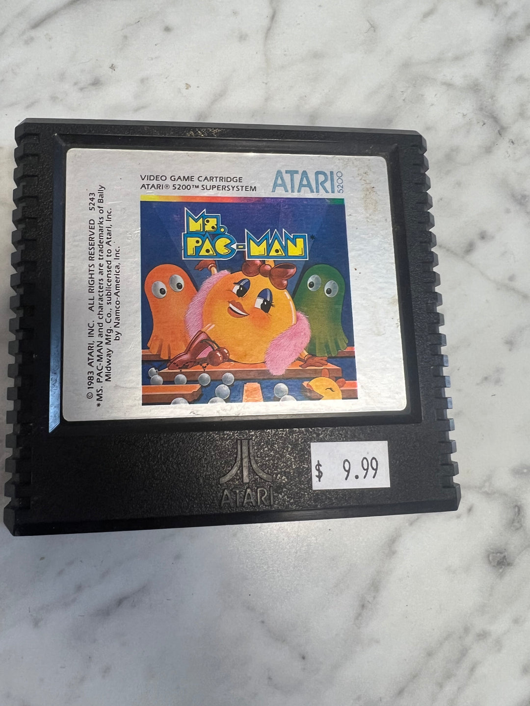 Ms. Pac-Man for Atari 5200 Cartridge Only Untested DU7324