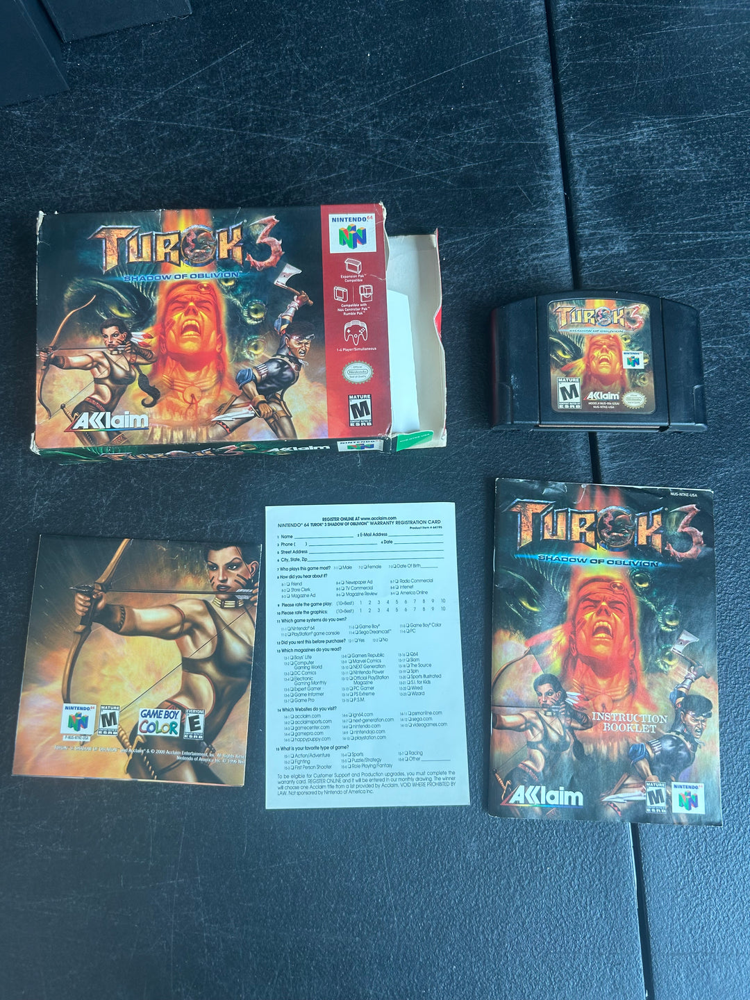 Turok 3 Shadow of Oblivion - N64 DI32626