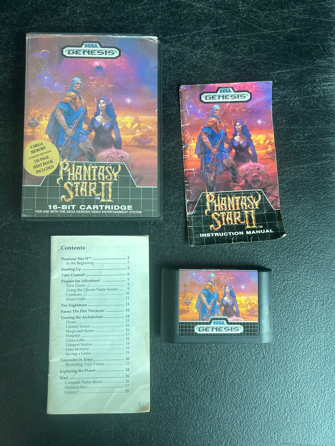 Phantasy Star II - Sega Genesis