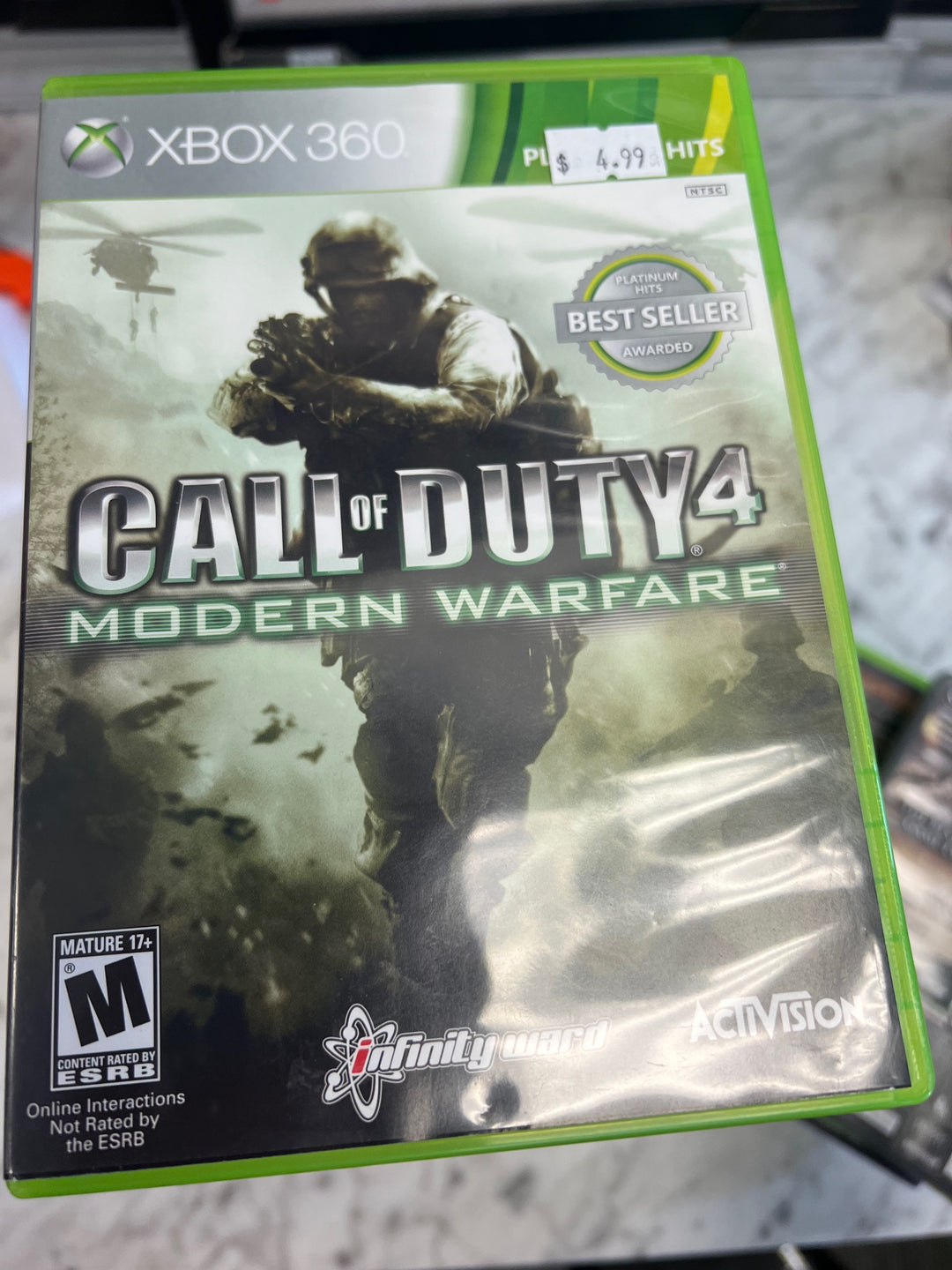 Call of Duty 4 Modern Warfare - Xbox 360 X5525