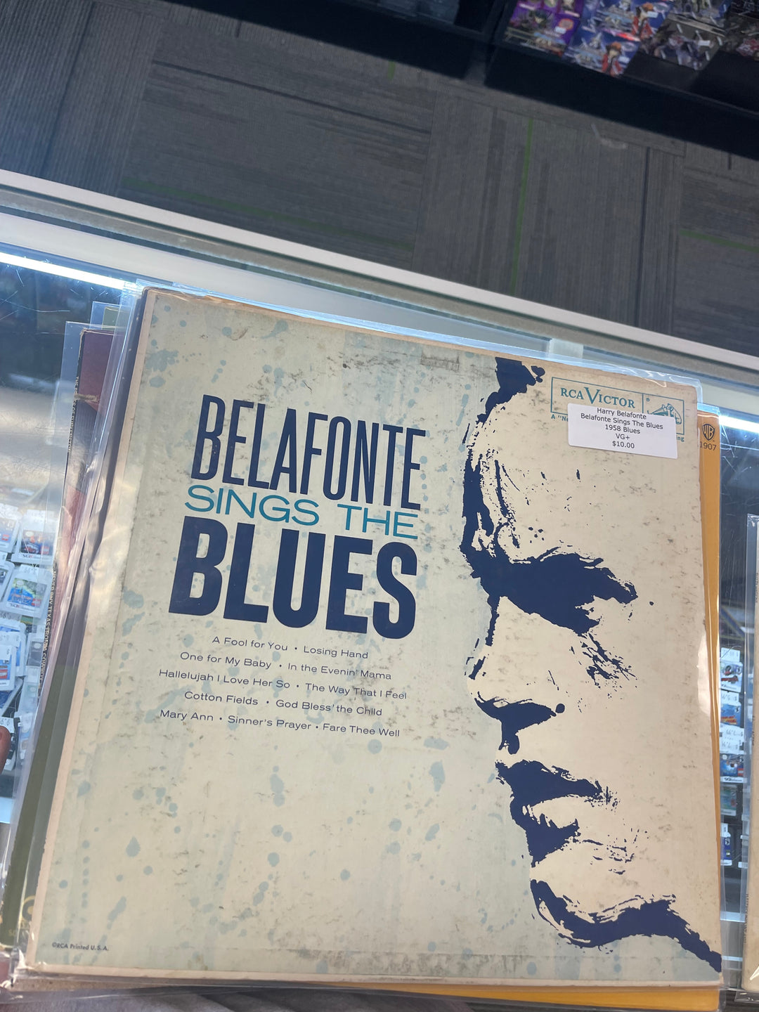 Harry Belafonte - Belafonte Sings The Blues (VG+) Condition Vinyl Record UVR82825