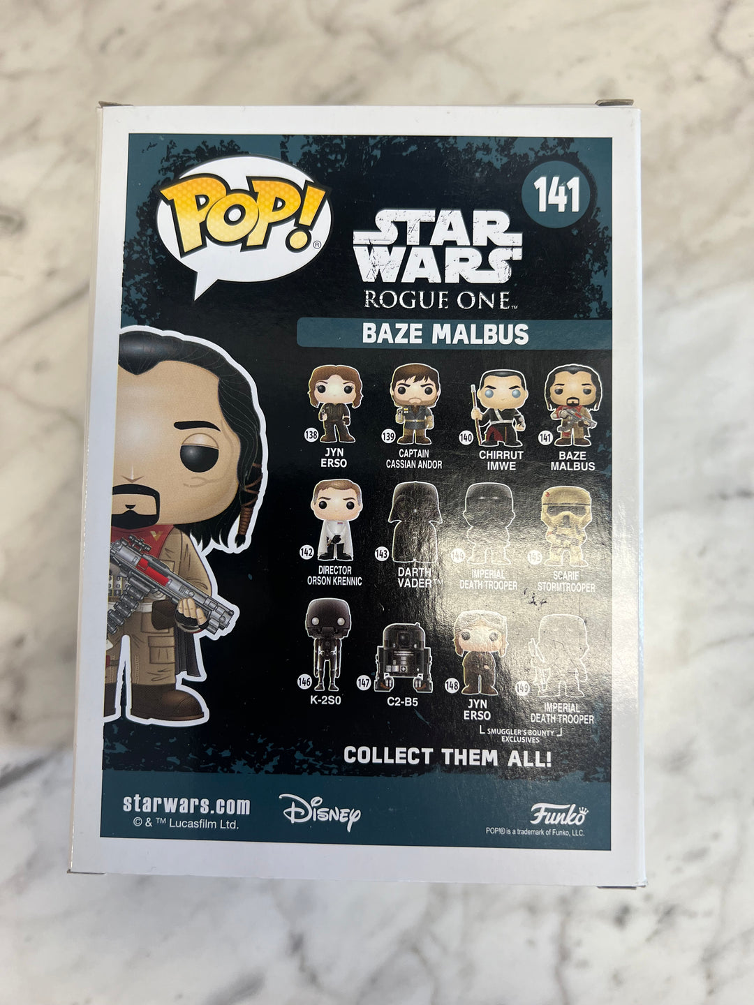 Funko Pop! Vinyl: Star Wars - Baze Malbus #141 FP10124