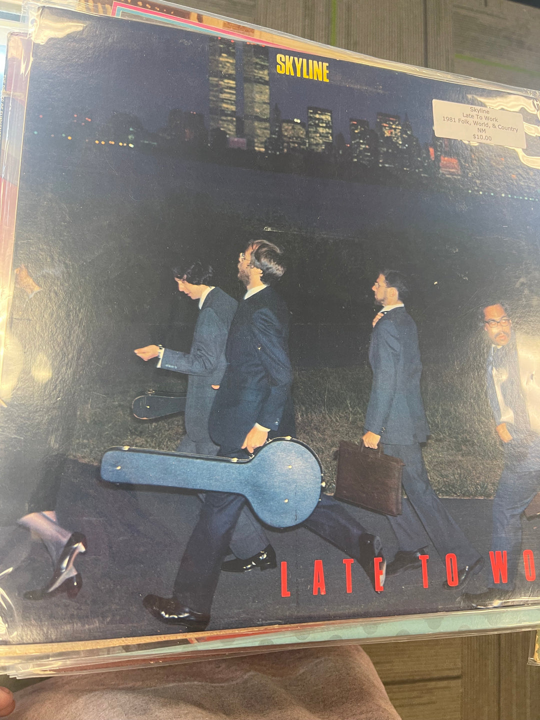 Skyline - Late to Work (NM) Condition Vinyl Record UVR82825