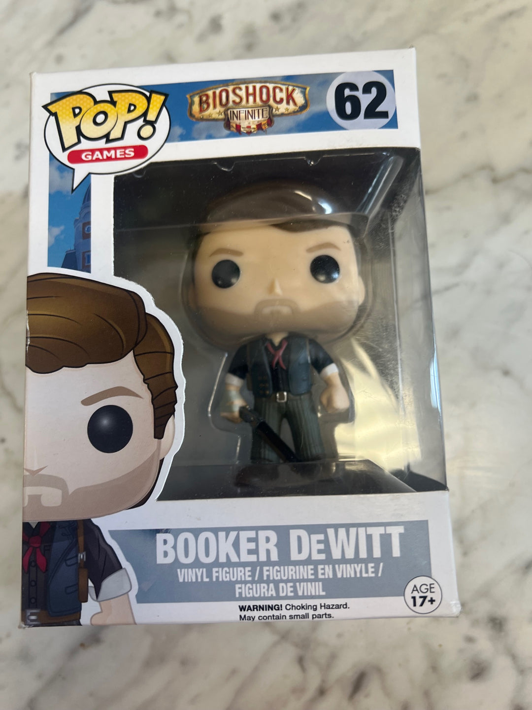 Funko Pop! Booker Dewitt #62 Bioshock Infinite  P72325