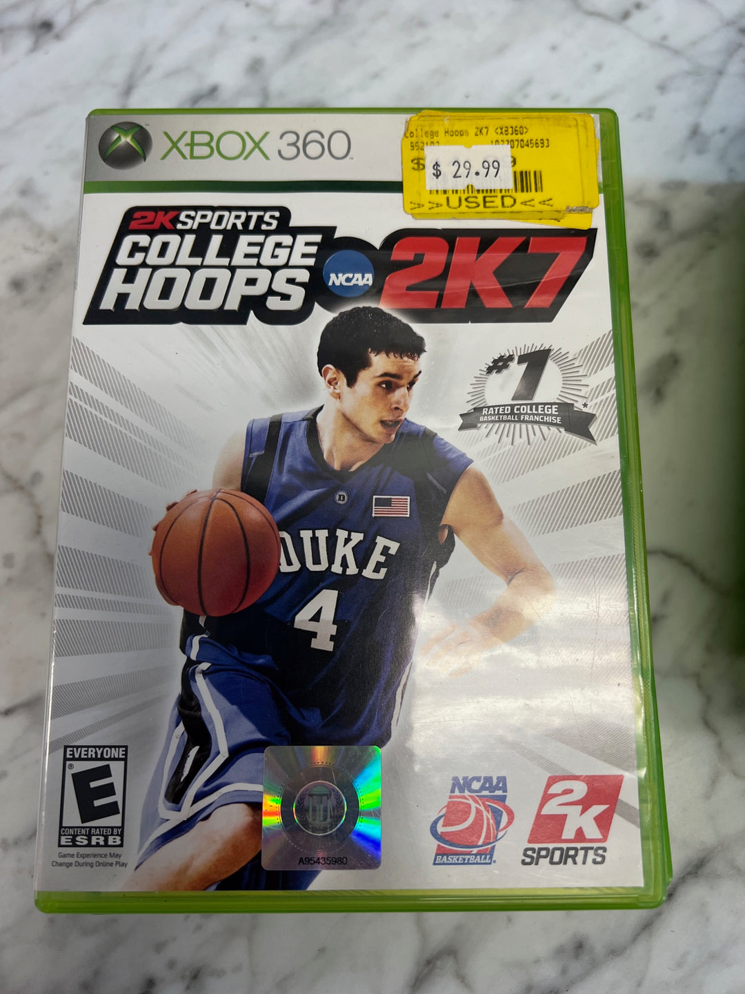 College Hoops 2K7 - Xbox 360 X5525