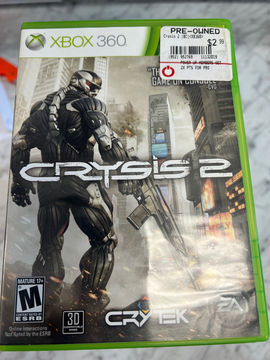 Crysis 2 - Xbox 360 X5525